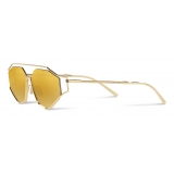 Dolce & Gabbana - Occhiale da Sole Sartoriale Swagging - Oro - Dolce & Gabbana Eyewear