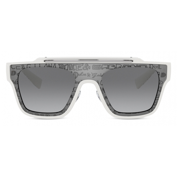 Dolce & Gabbana - Dna Graffiti Sunglasses - White Silver - Dolce & Gabbana Eyewear