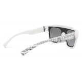 Dolce & Gabbana - Dna Graffiti Sunglasses - White Silver - Dolce & Gabbana Eyewear