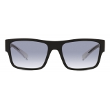 Dolce & Gabbana - Occhiale da Sole Step Injection - Nero - Dolce & Gabbana Eyewear