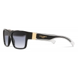 Dolce & Gabbana - Occhiale da Sole Step Injection - Nero - Dolce & Gabbana Eyewear