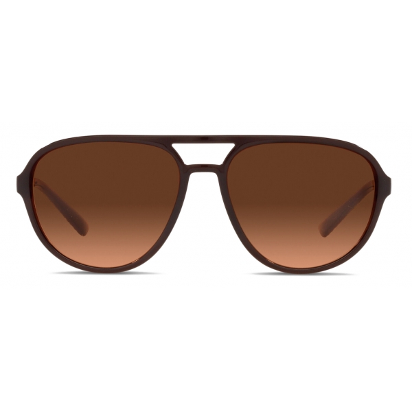 Dolce & Gabbana - DG Pattern Sunglasses - Brown - Dolce & Gabbana Eyewear