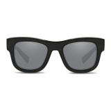 Dolce & Gabbana - DG Crossed Sunglasses - Black - Dolce & Gabbana Eyewear