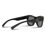 Dolce & Gabbana - DG Crossed Sunglasses - Black - Dolce & Gabbana Eyewear