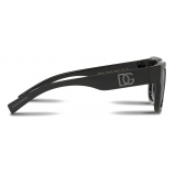 Dolce & Gabbana - DG Crossed Sunglasses - Black - Dolce & Gabbana Eyewear