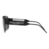 Dolce & Gabbana - Occhiale da Sole DG Logo - Nero - Dolce & Gabbana Eyewear