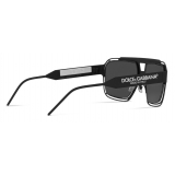 Dolce & Gabbana - Occhiale da Sole DG Logo - Nero - Dolce & Gabbana Eyewear