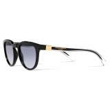 Dolce & Gabbana - Occhiale da Sole Step Injection - Nero - Dolce & Gabbana Eyewear