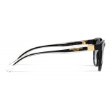 Dolce & Gabbana - Occhiale da Sole Step Injection - Nero - Dolce & Gabbana Eyewear