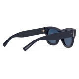 Dolce & Gabbana - Domenico Deep Sunglasses - Blue - Dolce & Gabbana Eyewear