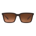 Dolce & Gabbana - DG Pattern Sunglasses - Brown - Dolce & Gabbana Eyewear