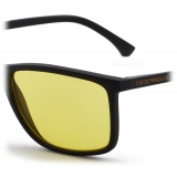 Giorgio Armani - Occhiali da Sole Uomo Forma Squadrata - Giallo - Occhiali da Sole - Giorgio Armani Eyewear