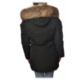 Woolrich - Parka With Detachable Fur - Black - Jacket - Luxury Exclusive Collection