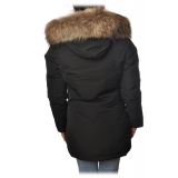 Woolrich -  Piumino Parka Con Pelliccia Removibile - Nero - Giacca - Luxury Exclusive Collection