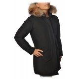 Woolrich -  Piumino Parka Con Pelliccia Removibile - Nero - Giacca - Luxury Exclusive Collection