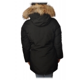 Woolrich -  Piumino Parka Con Pelliccia Removibile - Nero - Giacca - Luxury Exclusive Collection