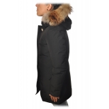 Woolrich -  Piumino Parka Con Pelliccia Removibile - Nero - Giacca - Luxury Exclusive Collection