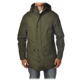 Woolrich - Cotton Parka Jacket with Hood - Green - Jacket - Luxury Exclusive Collection