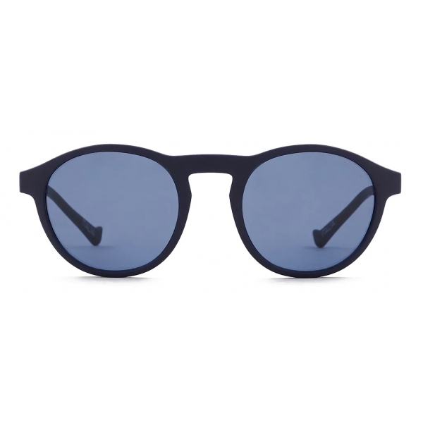 Giorgio Armani - Occhiali da Sole Uomo Forma Tonda - Blu - Occhiali da Sole - Giorgio Armani Eyewear