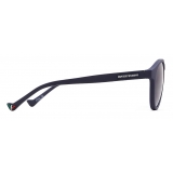 Giorgio Armani - Occhiali da Sole Uomo Forma Tonda - Blu - Occhiali da Sole - Giorgio Armani Eyewear