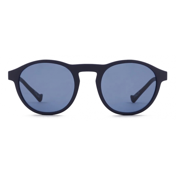 Giorgio Armani - Occhiali da Sole Uomo Forma Tonda - Blu - Occhiali da Sole - Giorgio Armani Eyewear