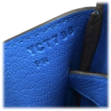 Hermès Vintage - Taurillon Clemence Birkin 30 - Blue - Leather Handbag -  Avvenice