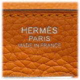 Hermès Vintage - Taurillon Clemence Birkin 30 - Arancione - Borsa in Pelle