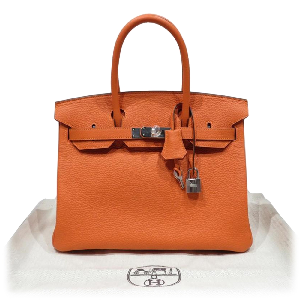 Birkin 25 leather handbag Hermès Brown in Leather - 39336740