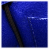 Hermès Vintage - Togo Birkin 25 - Blue - Leather Handbag