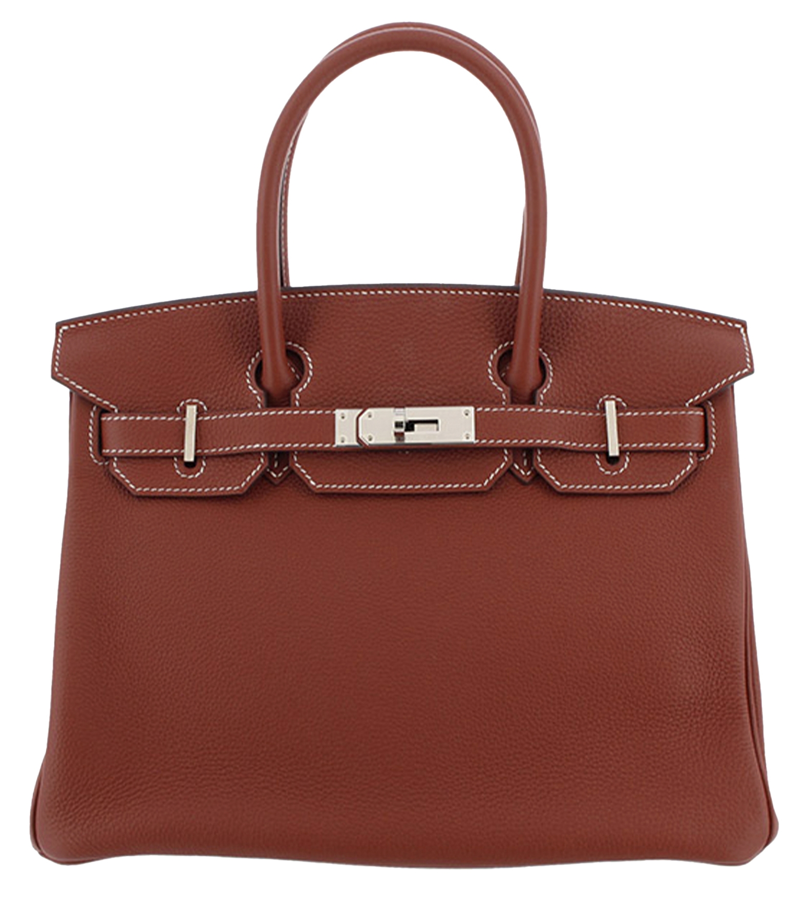 Hermès Vintage - Togo Birkin 30 - Red Burgundy - Leather Handbag - Avvenice