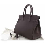 Hermès Vintage - Togo Birkin 30 - Dark Brown - Leather Handbag