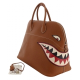 Hermès Vintage - Togo Shark Bolide 45 - Brown - Leather Handbag