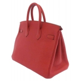 Hermès Vintage - Togo Birkin 30 - Red - Leather Handbag - Avvenice