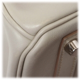 Hermès Vintage - Swift Birkin 30 - Light Gray - Leather Handbag