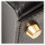 Hermès Vintage - Ardennes Kelly Sellier 35 - Black - Leather Handbag