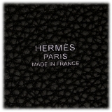Hermès Vintage - Togo Picotin 18 - Nero - Borsa in Pelle