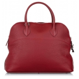 Hermès Vintage - Togo Bolide 35 - Red - Leather Handbag