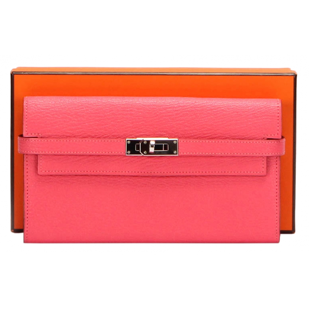 Louis Vuitton Vintage - Taiga Pochette Felicie Insert Pouch - Pink -  Leather Handbag - Luxury High Quality - Avvenice