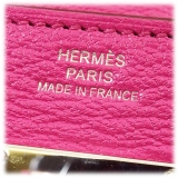 Hermès Vintage - Kelly Chevre Long Wallet - Rosa - Portafoglio in Pelle