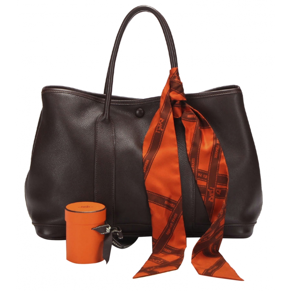 Hermès Authenticated Garden Party Handbag