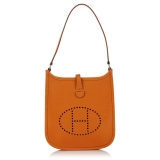 Hermès Vintage - Evelyne TPM - Orange - Leather Handbag