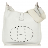 Hermès Vintage - Evelyne I GM - Bianco - Borsa in Pelle