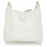 Hermès Vintage - Evelyne I GM - White - Leather Handbag