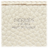 Hermès Vintage - Evelyne PM - White - Leather Handbag - Avvenice