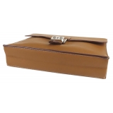Hermès Vintage - Taurillon Sac a Depeches 27 - Brown - Leather Briefcase