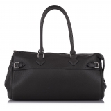 Hermès Vintage - Clemence Atlas 42 - Black - Leather Handbag