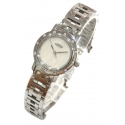 Hermès Vintage - Diamond Clipper Nacre Watch - Argento - Orologio in Acciaio Inossidabile