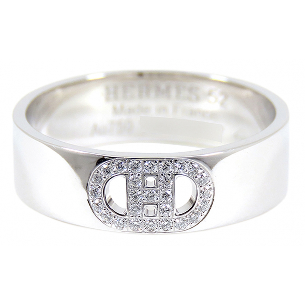 Louis Vuitton Vintage - Metal Bague Sweet Monogram Ring - Silver Black - LV  Ring - Luxury High Quality - Avvenice