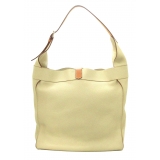 Hermès Vintage - Marwari GM - Brown Beige - Canvas Handbag