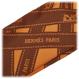 Hermès Vintage - Garden Party TPM - Marrone Scuro - Borsa in Pelle